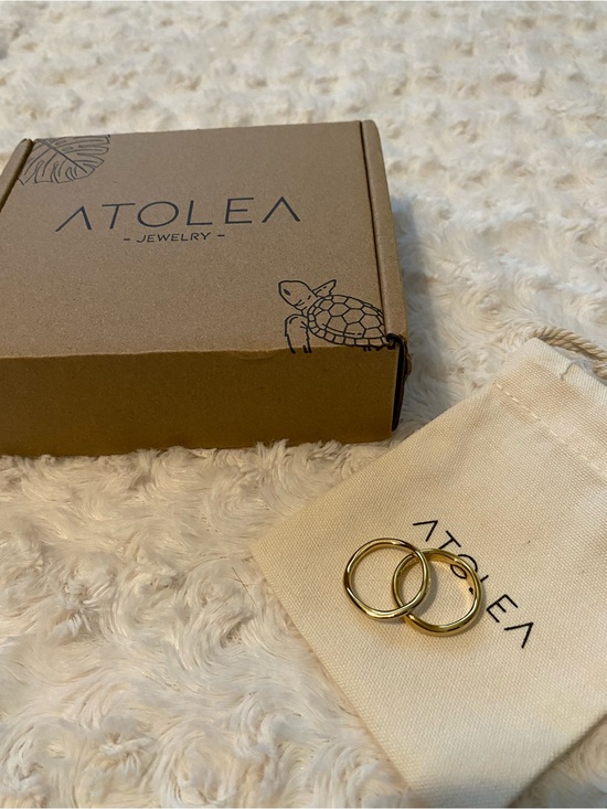 Atolea Accessories - ATOLEA 14K gold ring stack